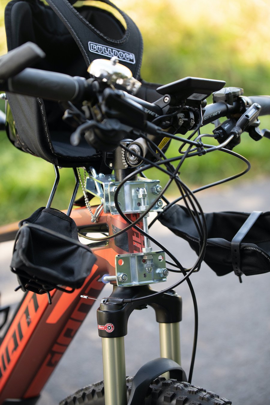 Mountainbike Kindersitz Kindersitz vorn für sicheren Fahrspaß